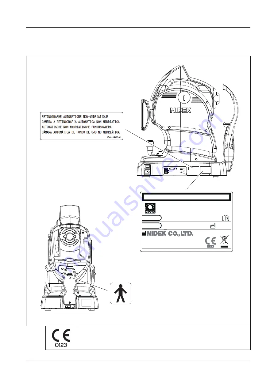 Nidek Medical AFC-330 Скачать руководство пользователя страница 58