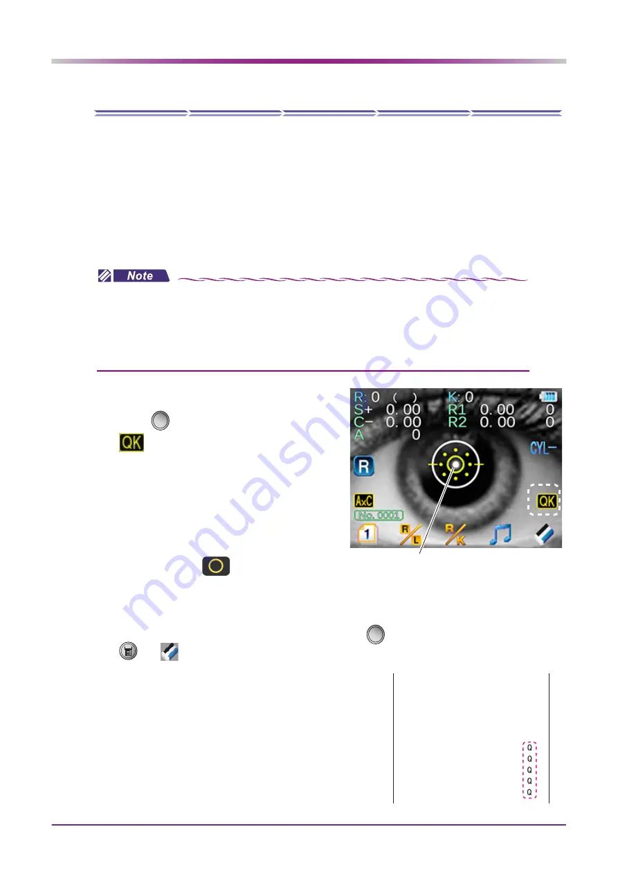 Nidek Medical HandyRef-K Operator'S Manual Download Page 68