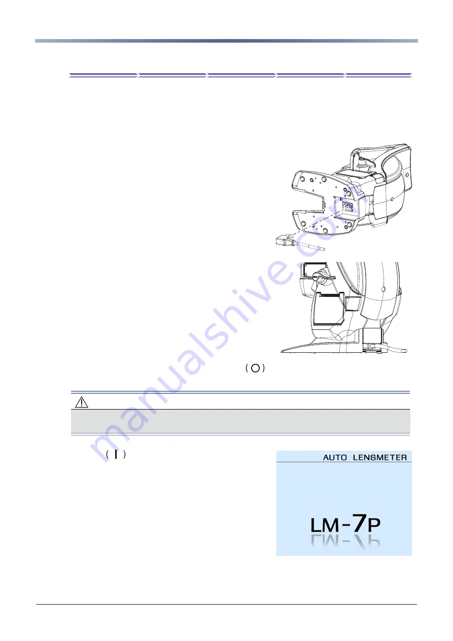 Nidek Medical LM-7 Operator'S Manual Download Page 26