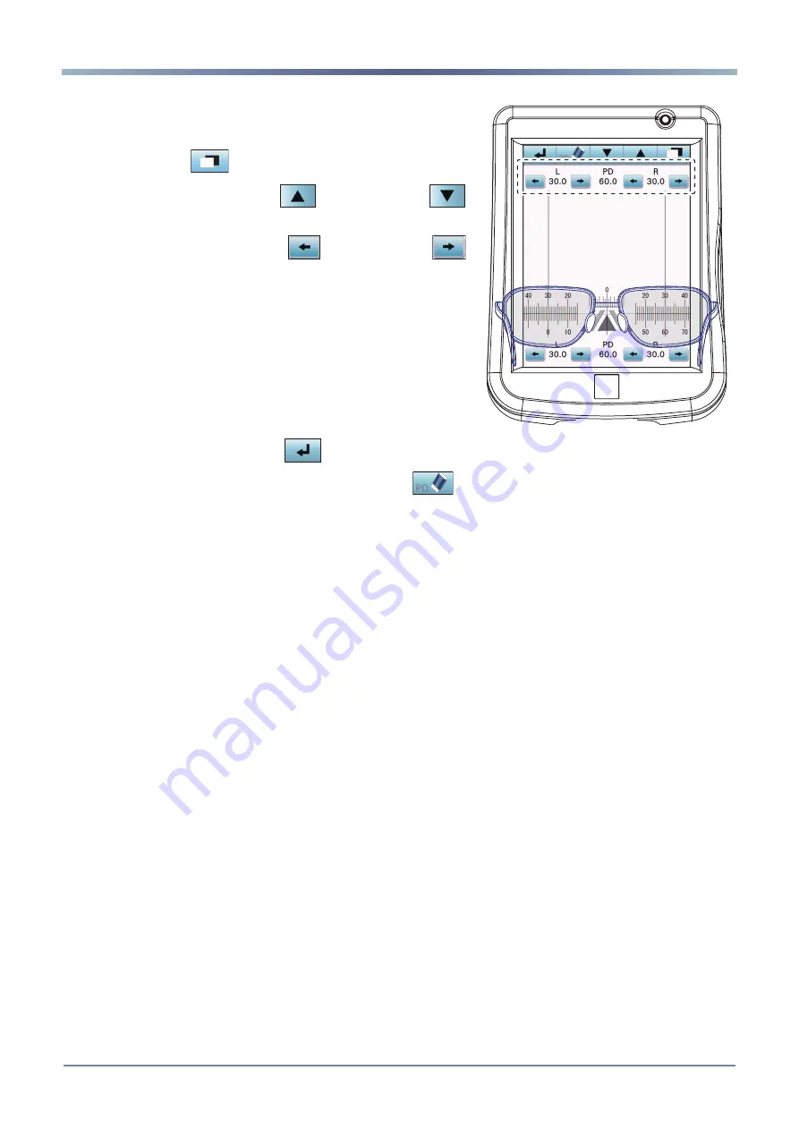 Nidek Medical LM-7 Operator'S Manual Download Page 58