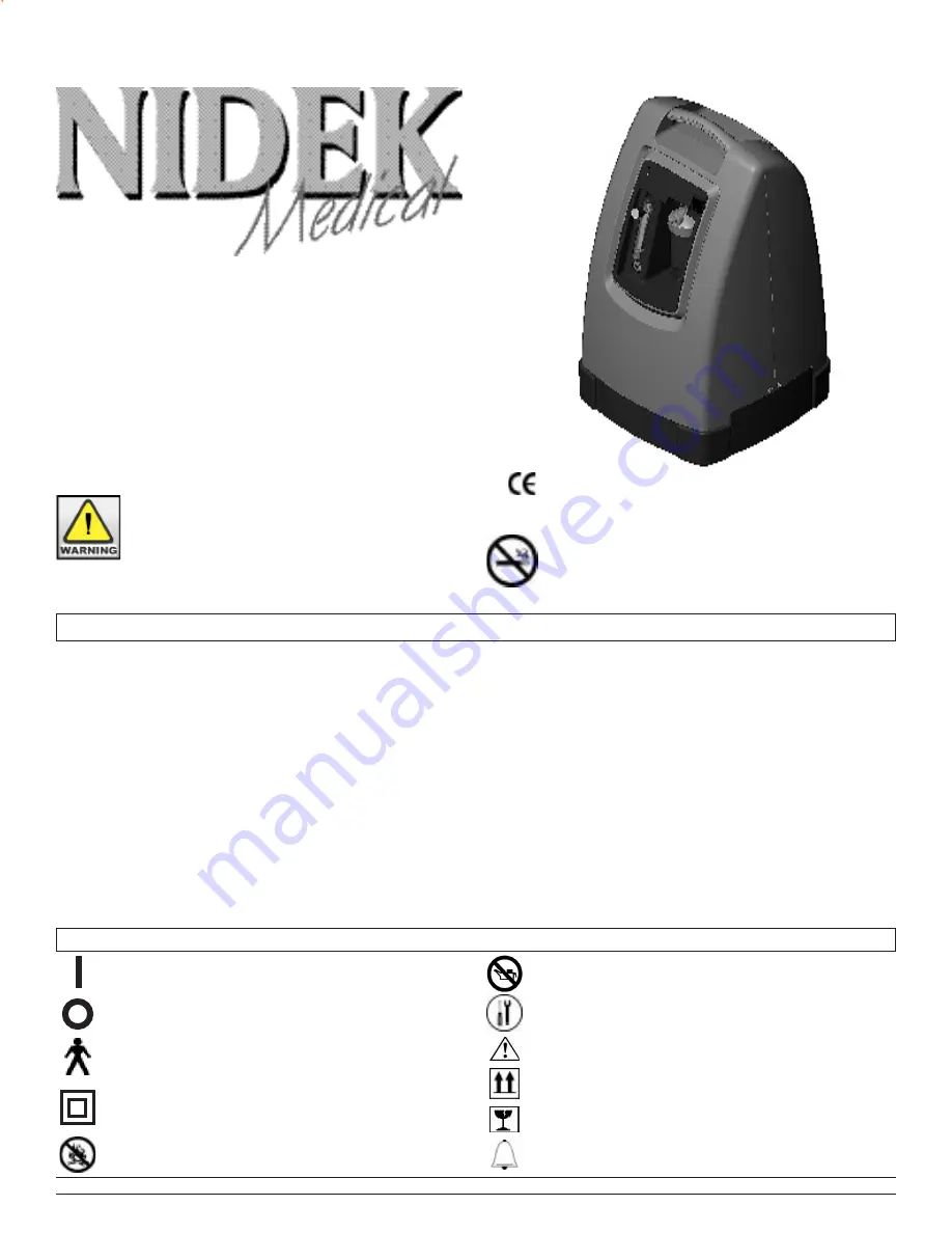 Nidek Medical Mark 5 Nuvo 10 User Manual Download Page 1