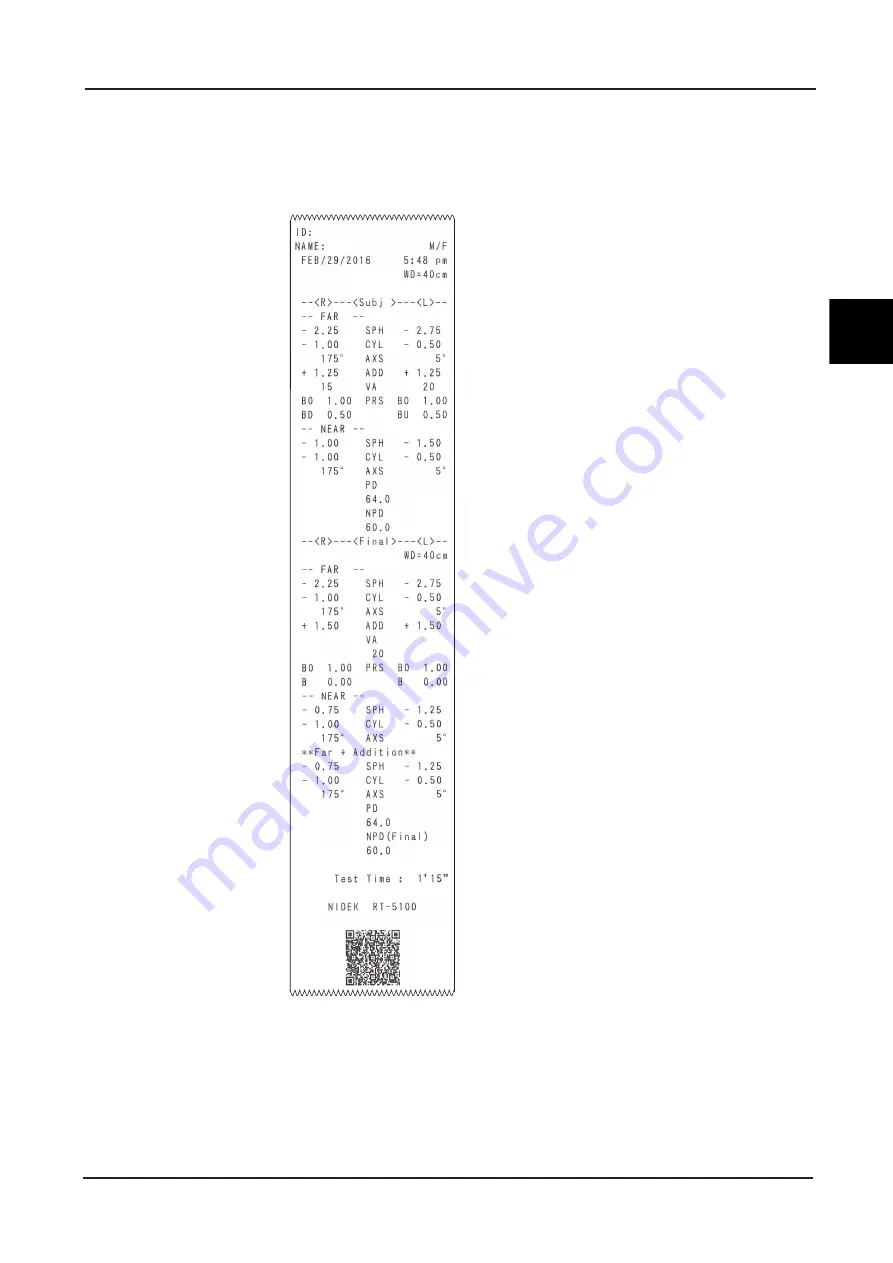 Nidek Medical RT-5100 Скачать руководство пользователя страница 109