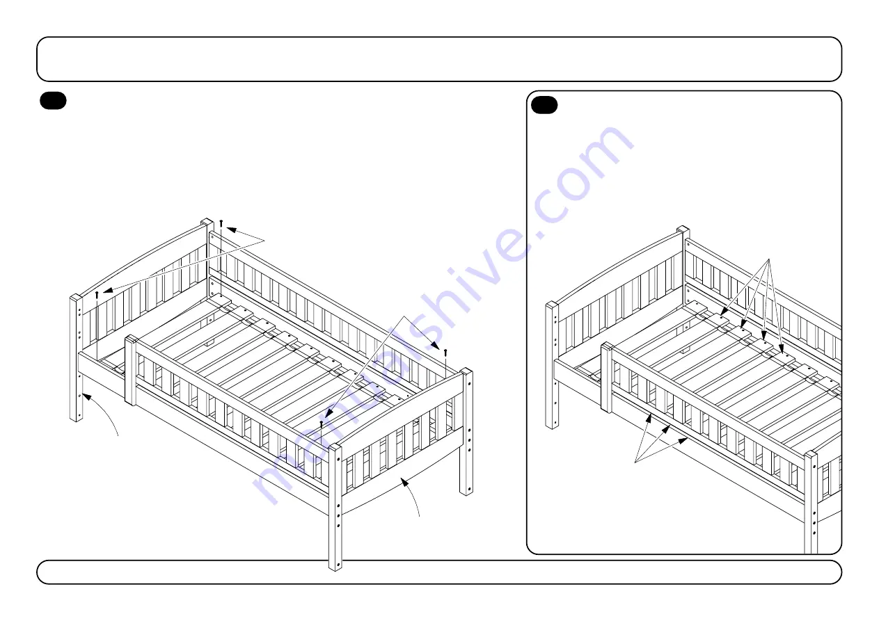 Night & Day Furniture Cinnamon Twin Bunk Bed Скачать руководство пользователя страница 8