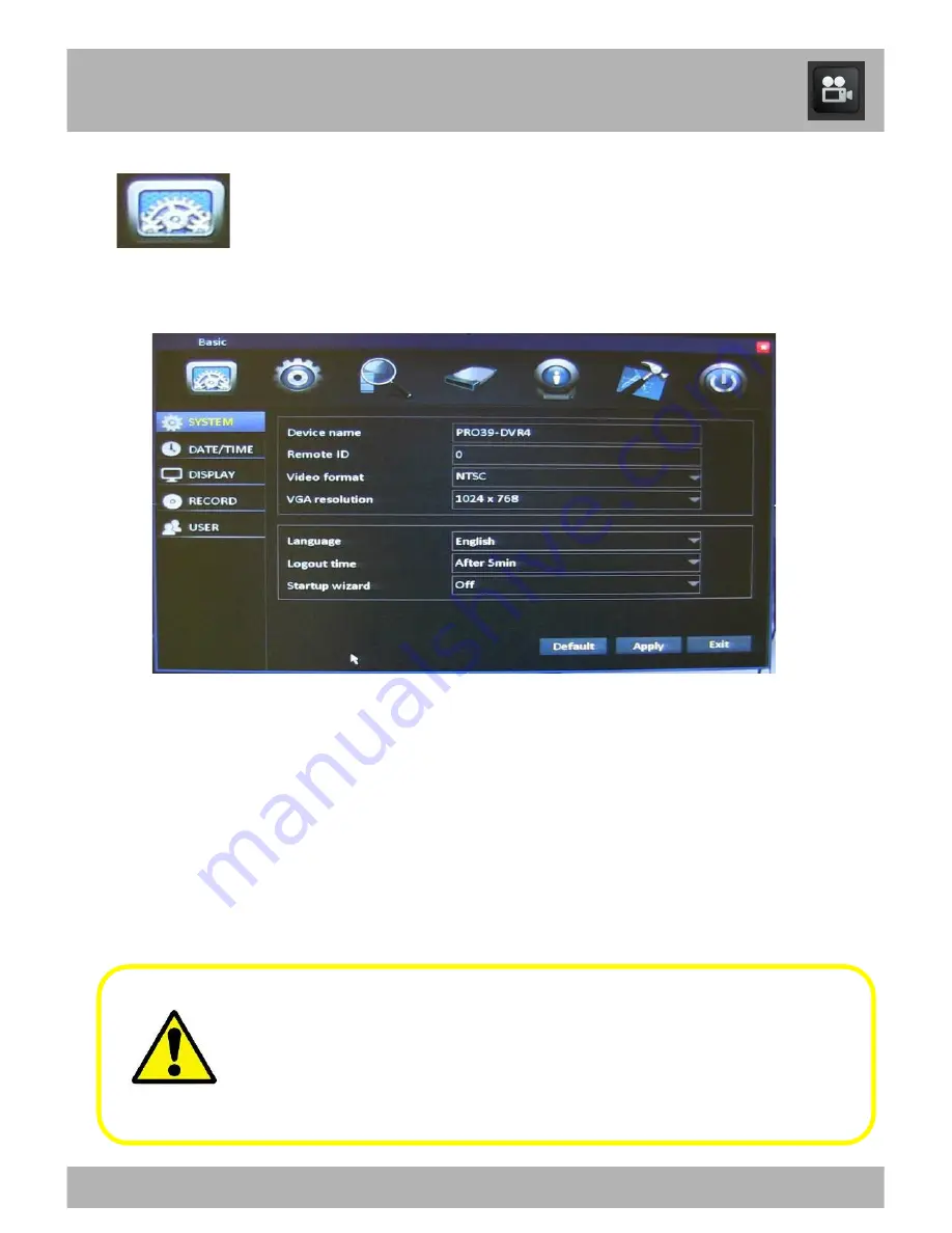 Night Owl B-X Series Instruction Manual Download Page 27