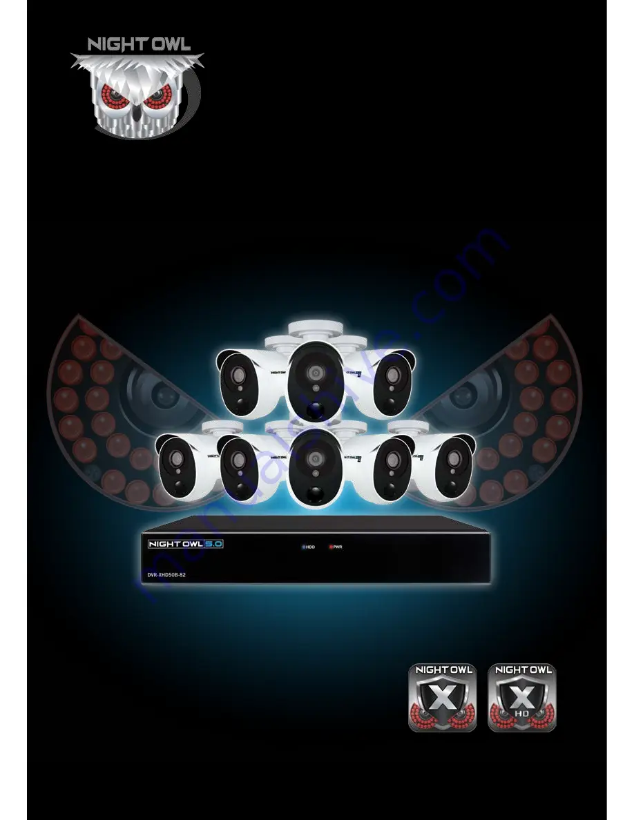 Night Owl XHD Series Скачать руководство пользователя страница 1