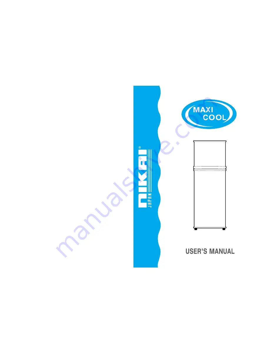 Nikai Maxi Cool NRF-370FN User Manual Download Page 1