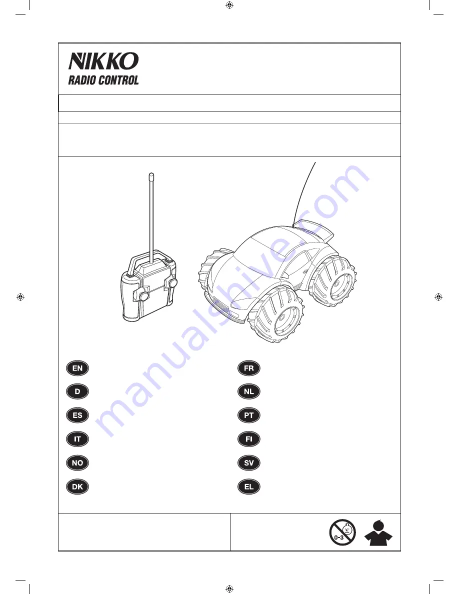 Nikko 900014C2 Owner'S Manual Download Page 1