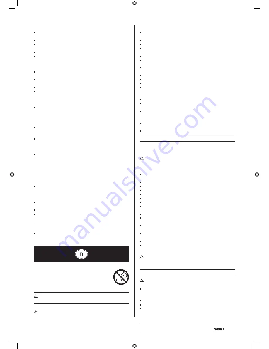 Nikko 900014C2 Owner'S Manual Download Page 15