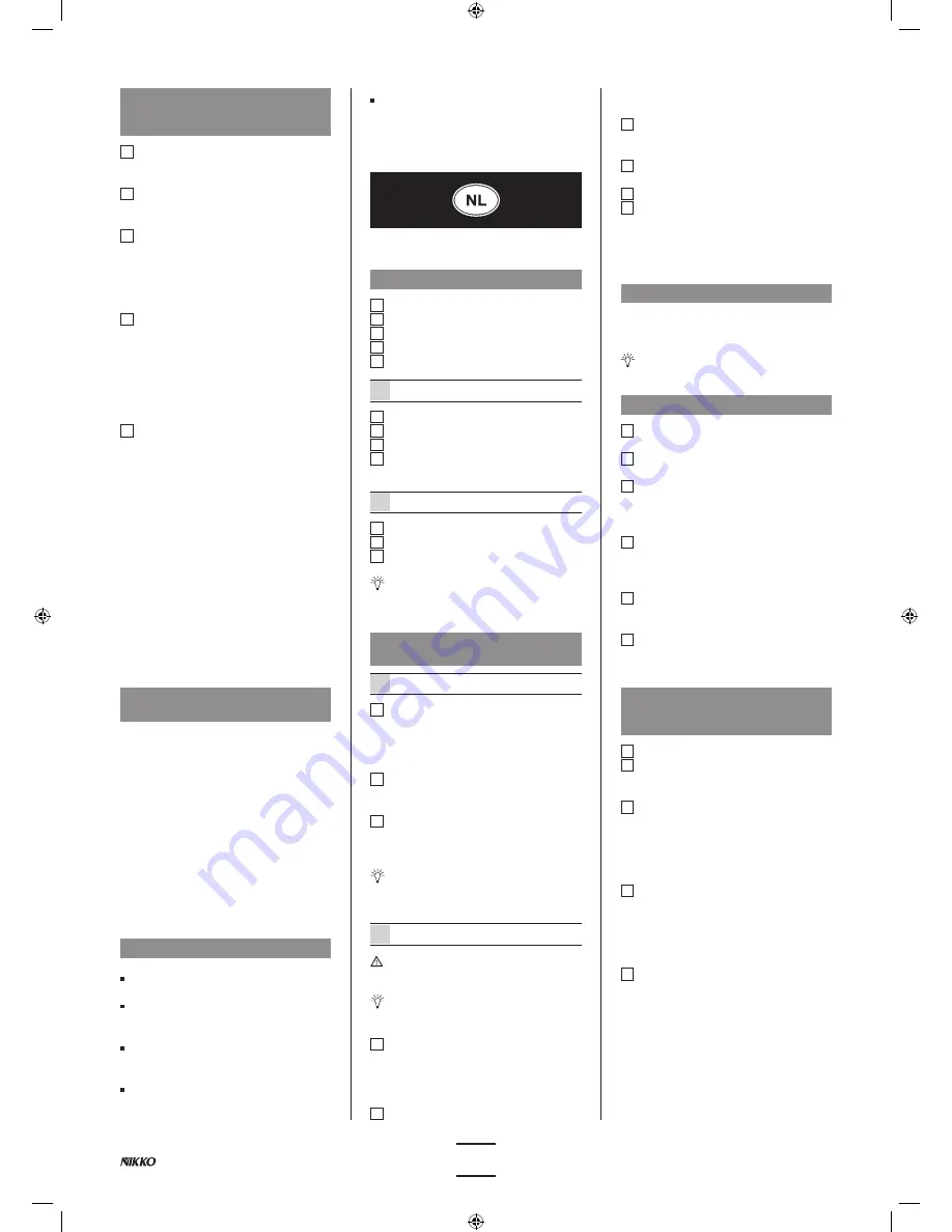 Nikko 900014C2 Owner'S Manual Download Page 24