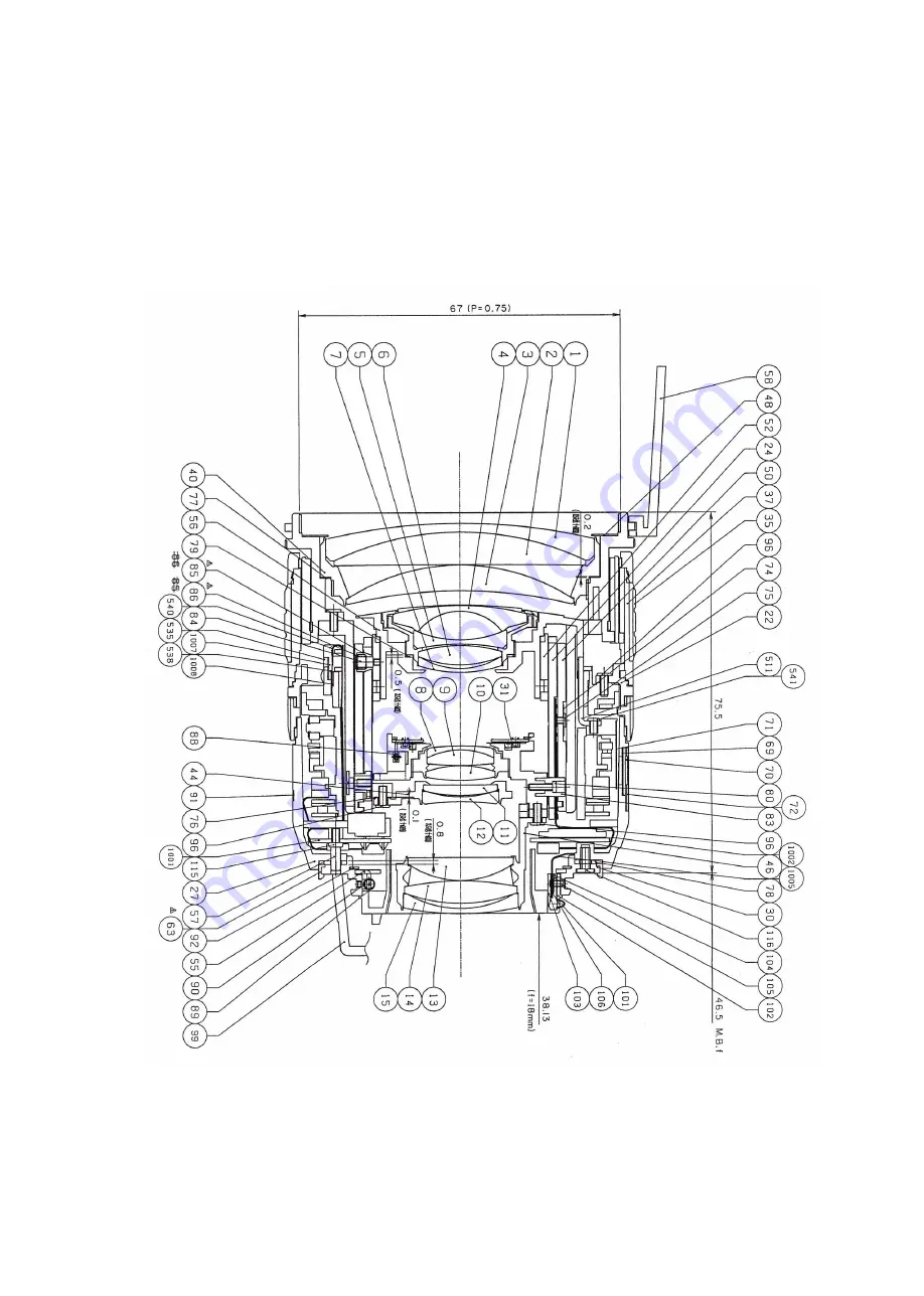 Nikkor JAA79051 Repair Manual Download Page 75