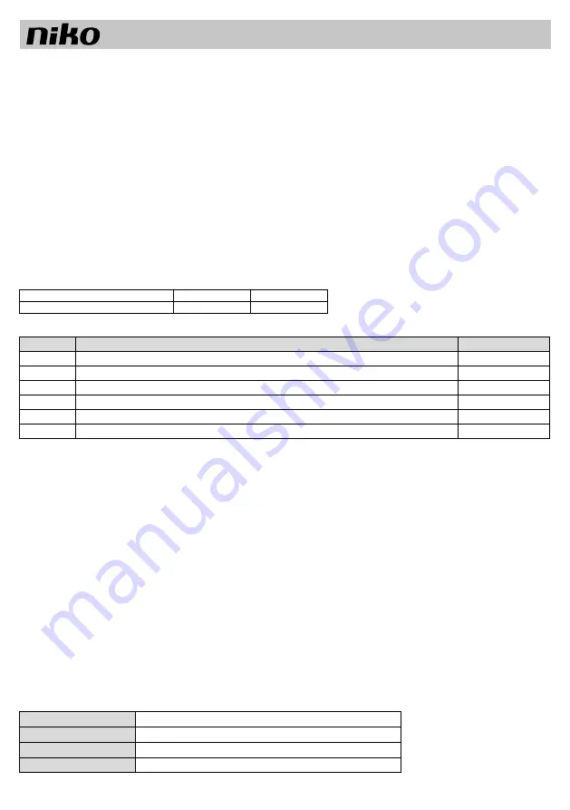 Niko 350-41600 Technical Manual Download Page 17