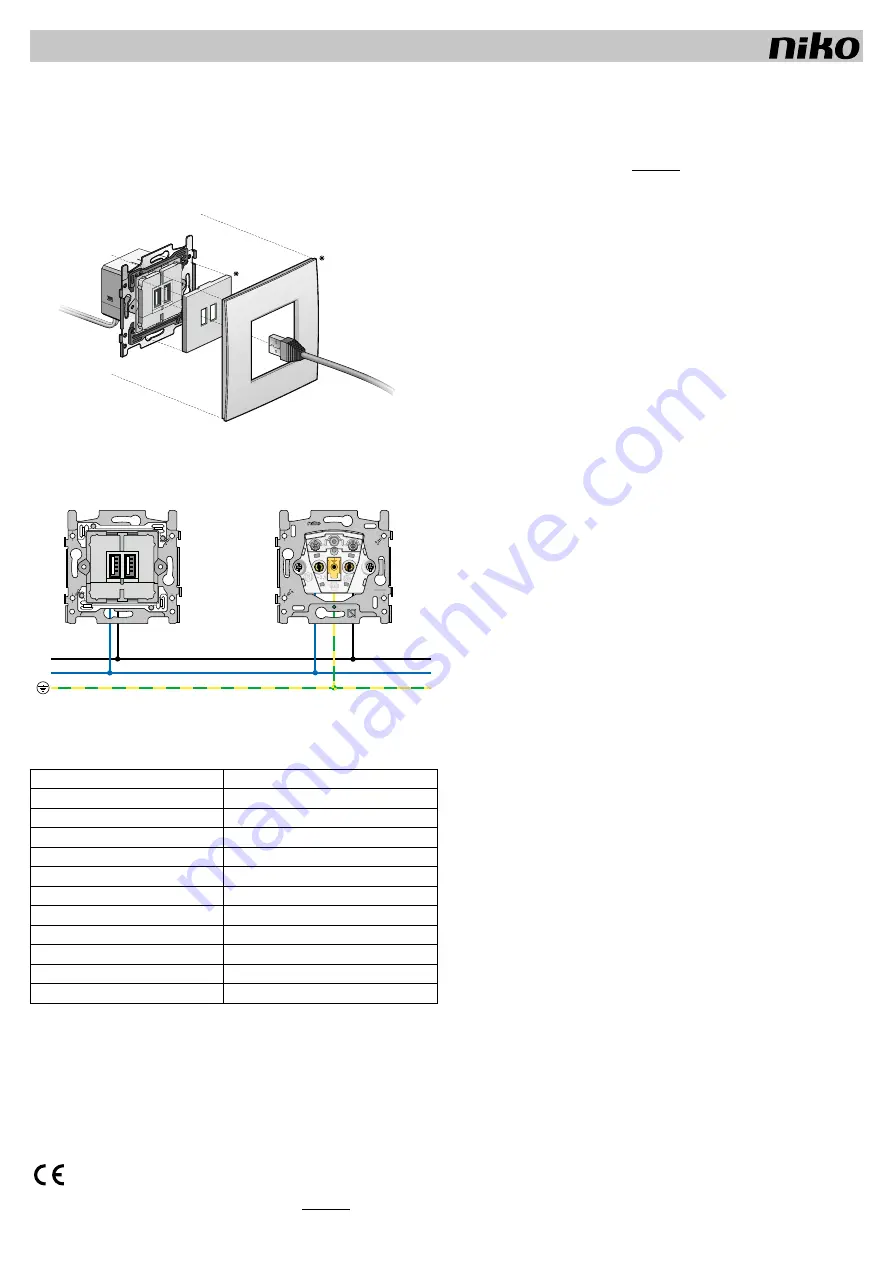 Niko 420-0050X User Manual Download Page 1