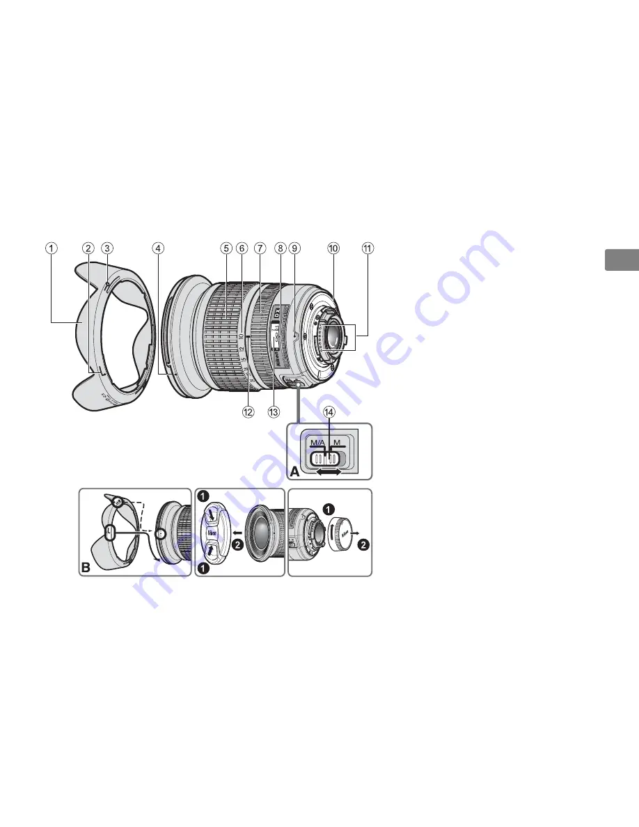 Nikon 2181 - Zoom-Nikkor Zoom Lens Скачать руководство пользователя страница 11