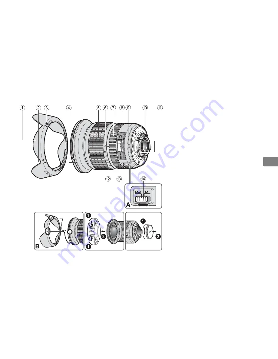 Nikon 2181 - Zoom-Nikkor Zoom Lens Скачать руководство пользователя страница 43