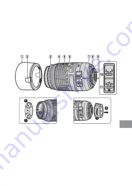 Nikon AF-S DX NIKKOR 55-300mm f/4.5-5.6G ED VR Скачать руководство пользователя страница 109