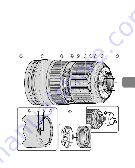 Nikon AF-S NIKKOR 24-70mm f/2.8G ED Скачать руководство пользователя страница 59