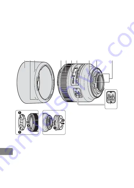 Nikon AF-S NIKKOR 85mm f/1.8G Скачать руководство пользователя страница 146