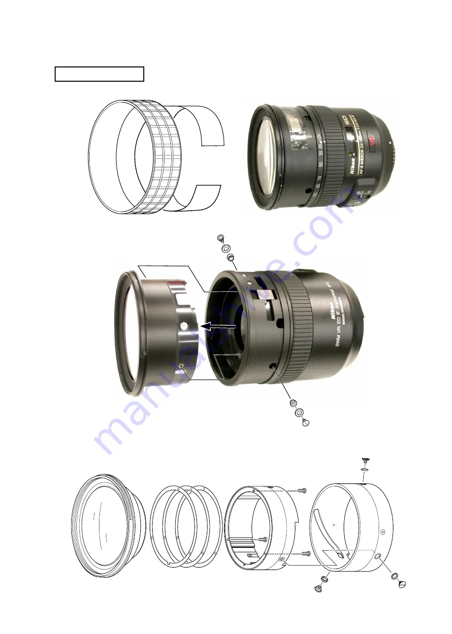 Nikon AF-S VR Zoom-Nikkor ED 24-120mm f/3.5-5.6G IF Скачать руководство пользователя страница 4