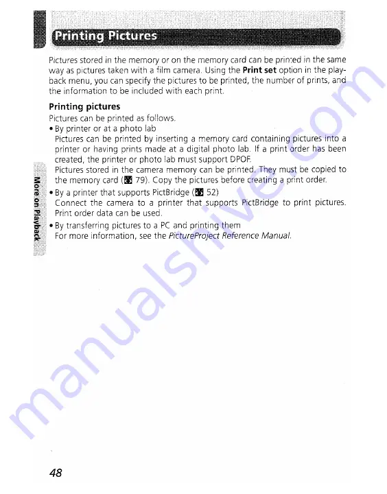 Nikon CoolPix 2200 Quick Start Manual Download Page 62