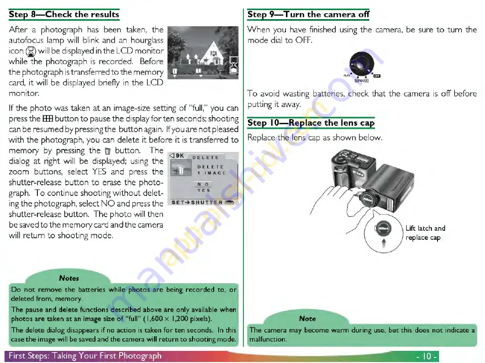 Nikon Coolpix 950 Reference Manual Download Page 10