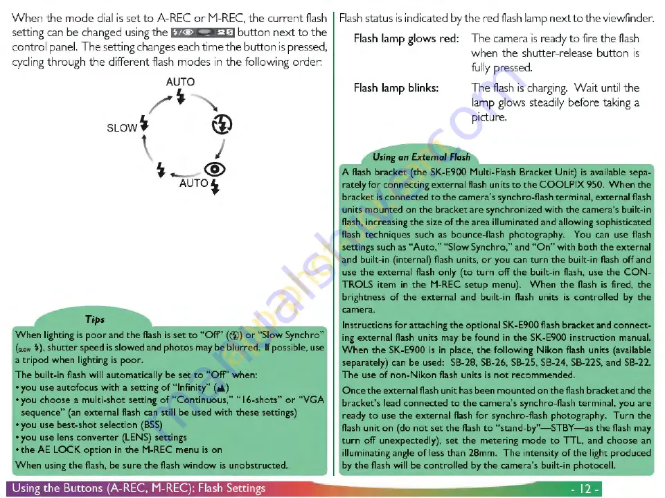 Nikon Coolpix 950 Reference Manual Download Page 12