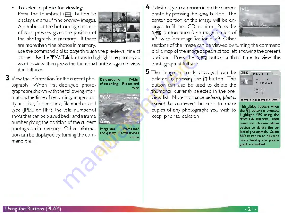 Nikon Coolpix 950 Reference Manual Download Page 21