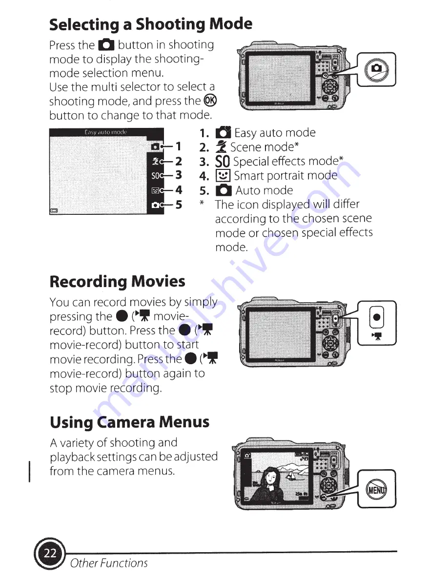 Nikon COOLPIX AW120 Скачать руководство пользователя страница 22