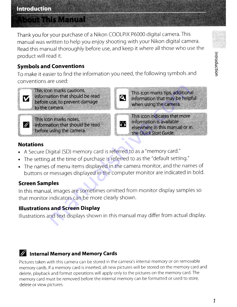 Nikon CoolPix P6000 User Manual Download Page 15