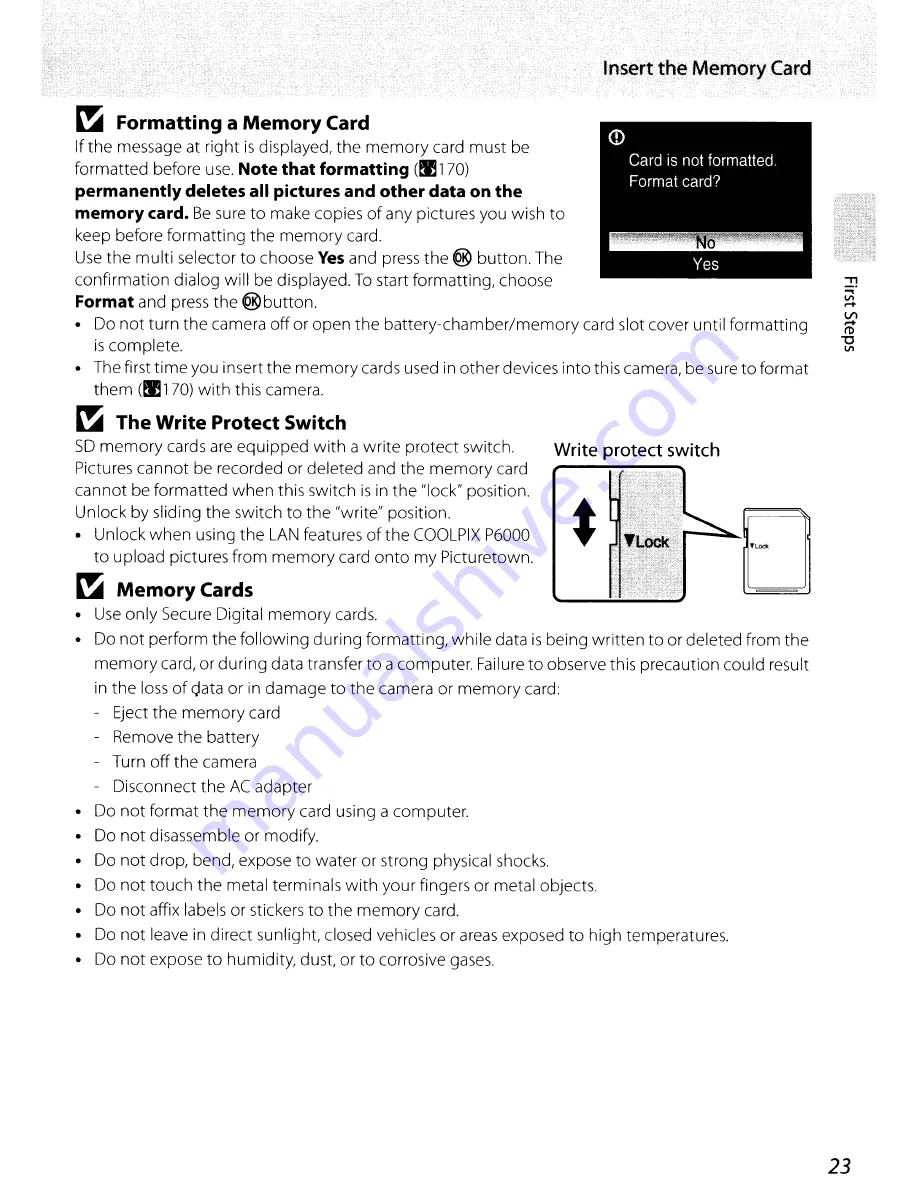 Nikon CoolPix P6000 User Manual Download Page 37