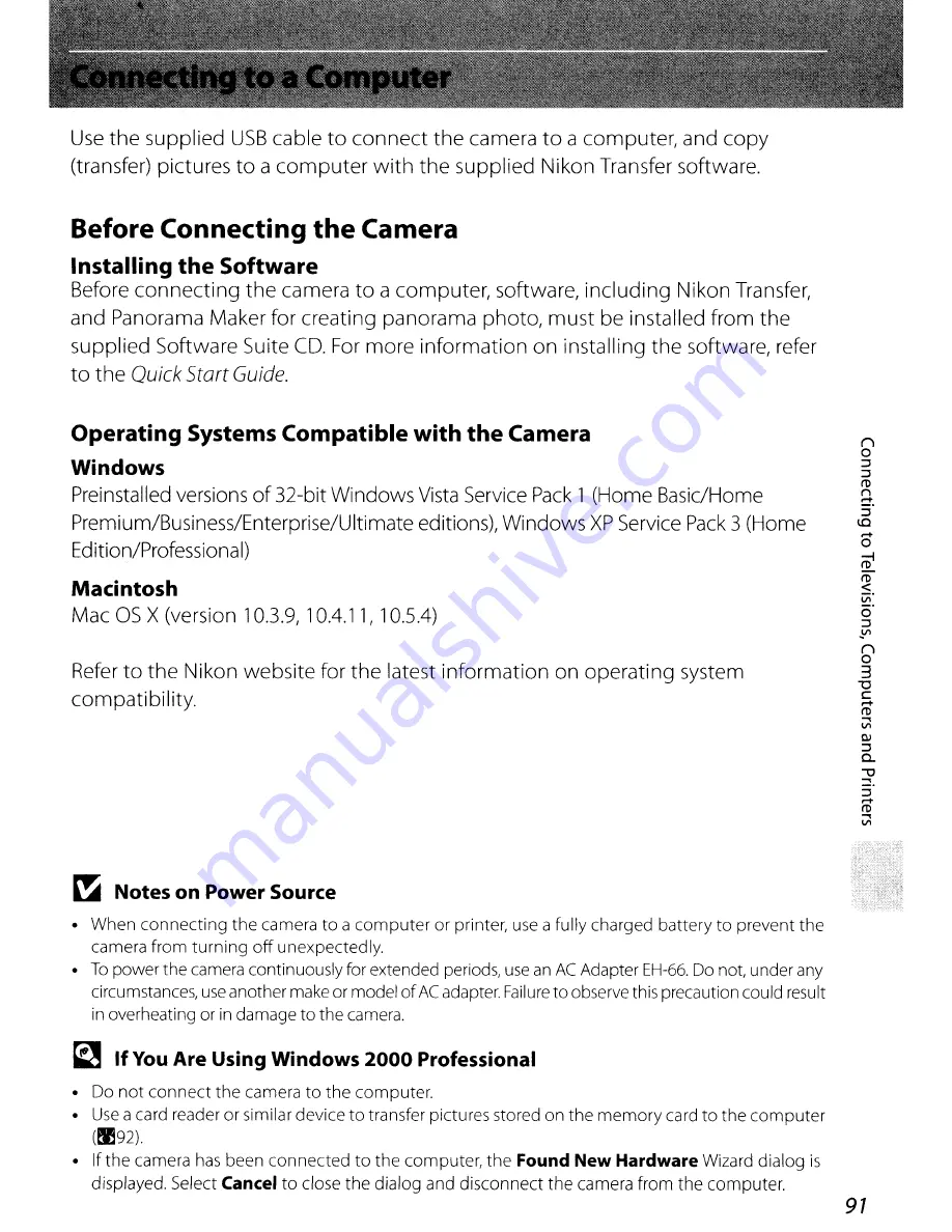 Nikon CoolPix P6000 User Manual Download Page 105