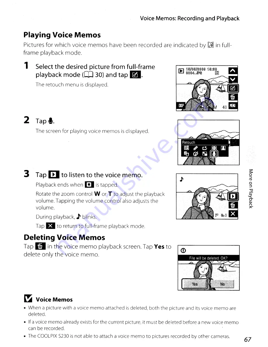 Nikon Coolpix S230 User Manual Download Page 79