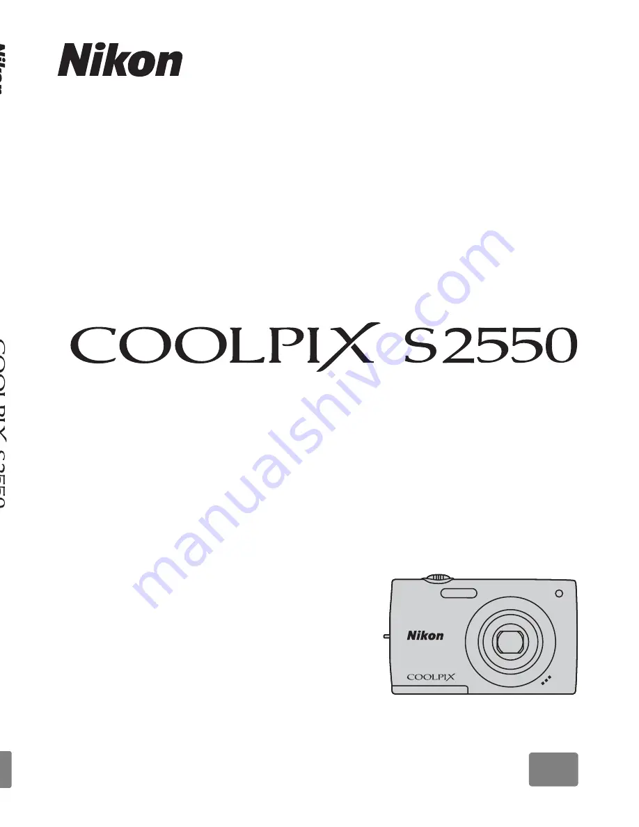 Nikon COOLPIX S2550 User Manual Download Page 1