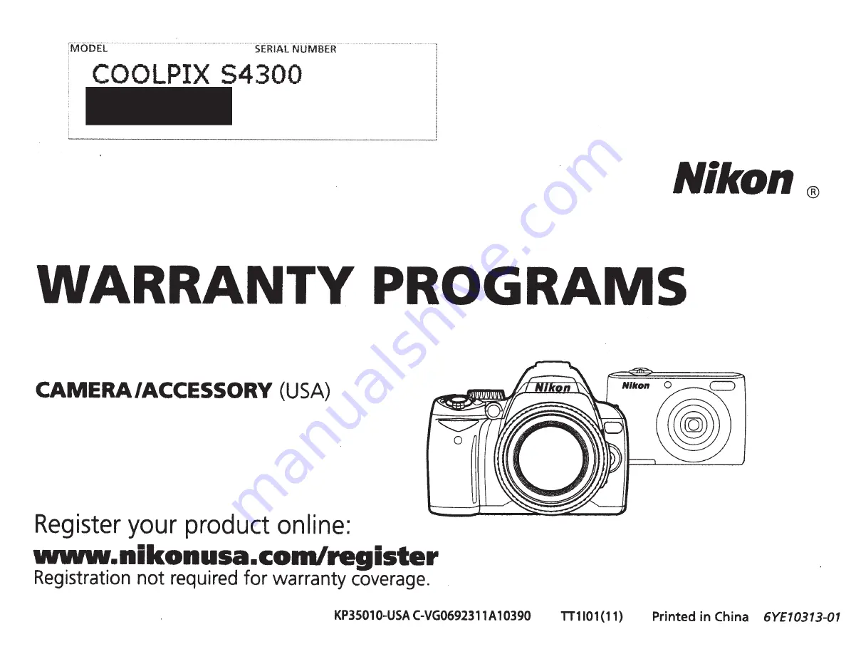 Nikon CoolPix S4300 Reference Manual Download Page 251