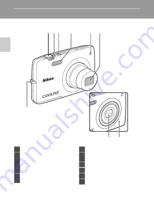 Nikon COOLPIX S4400 Скачать руководство пользователя страница 20