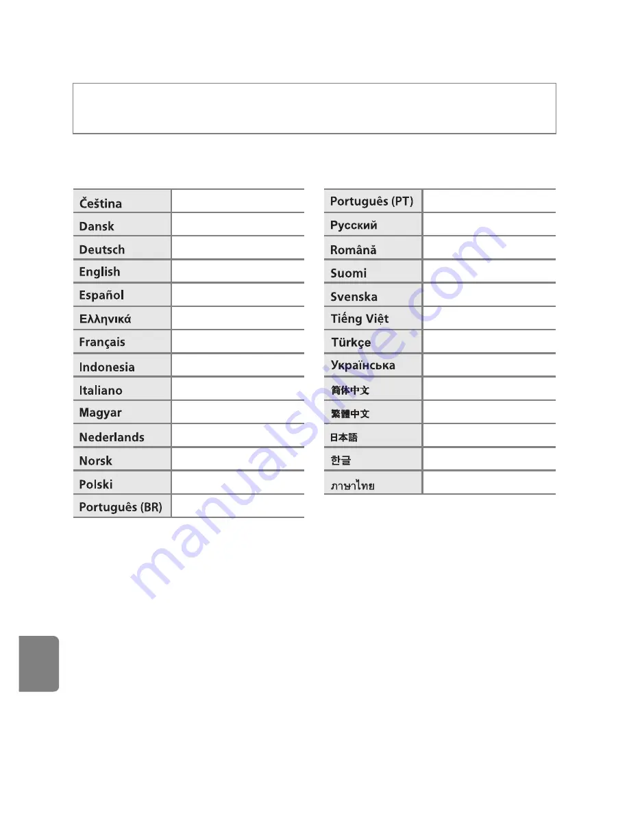 Nikon COOLPIX S800c Quick Start Manual Download Page 231