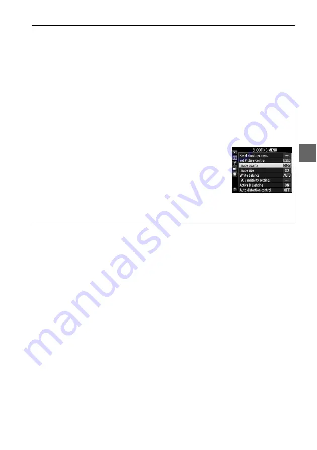 Nikon D3200 User Manual Download Page 148