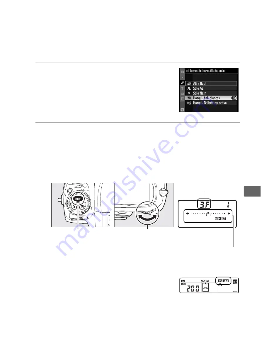 Nikon D3S (Spanish) Manual Del Usuario Download Page 167