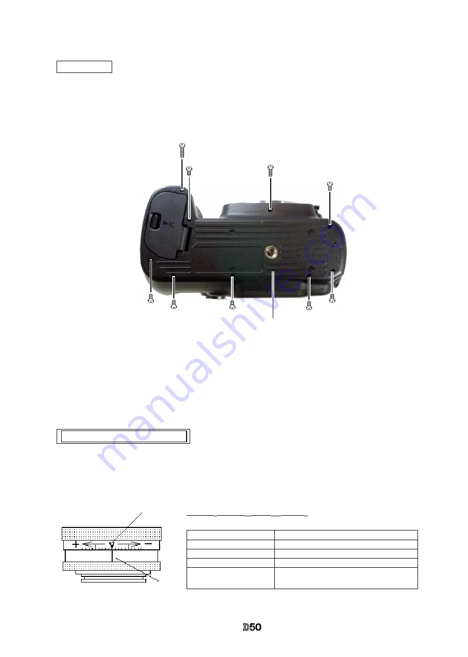 Nikon D50 Repair Manual Download Page 84