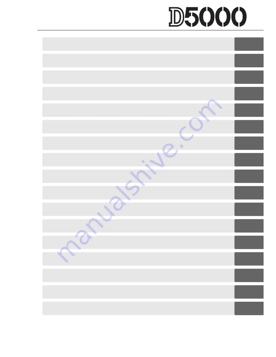 Nikon D5000 Скачать руководство пользователя страница 3