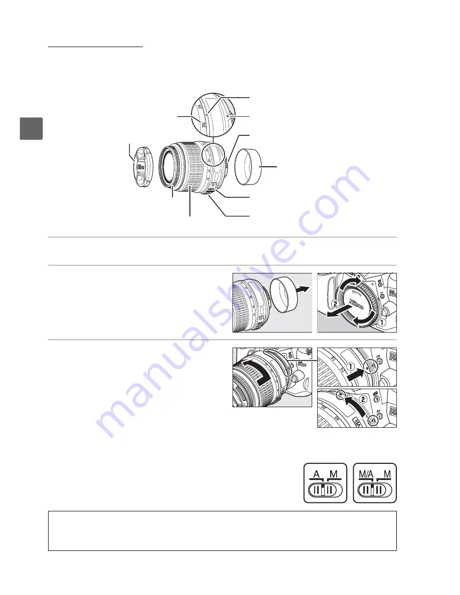 Nikon D5000 User Manual Download Page 36