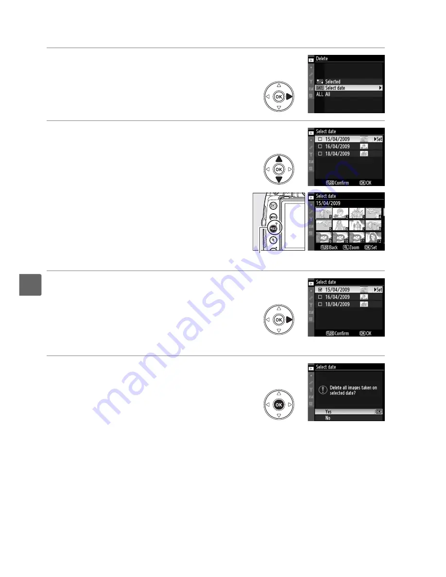 Nikon D5000 User Manual Download Page 146