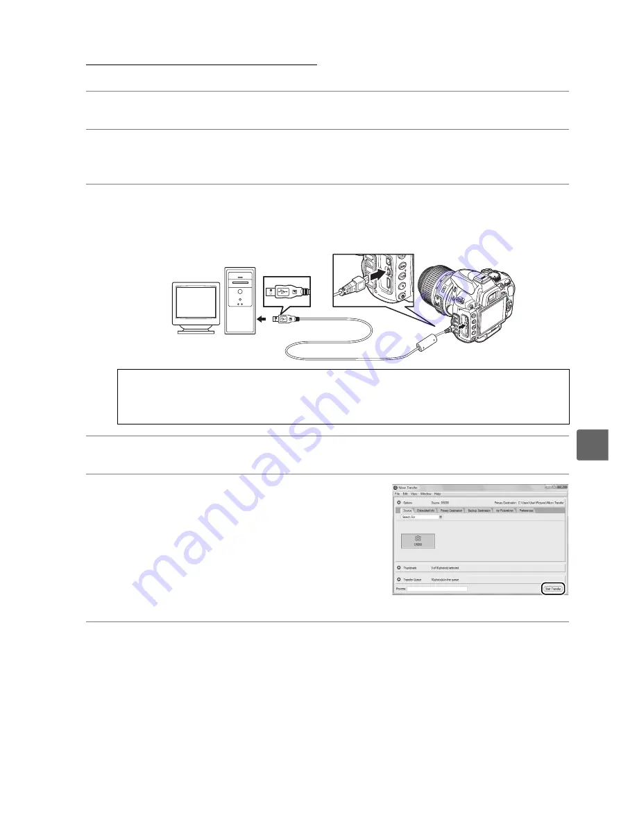 Nikon D5000 User Manual Download Page 153