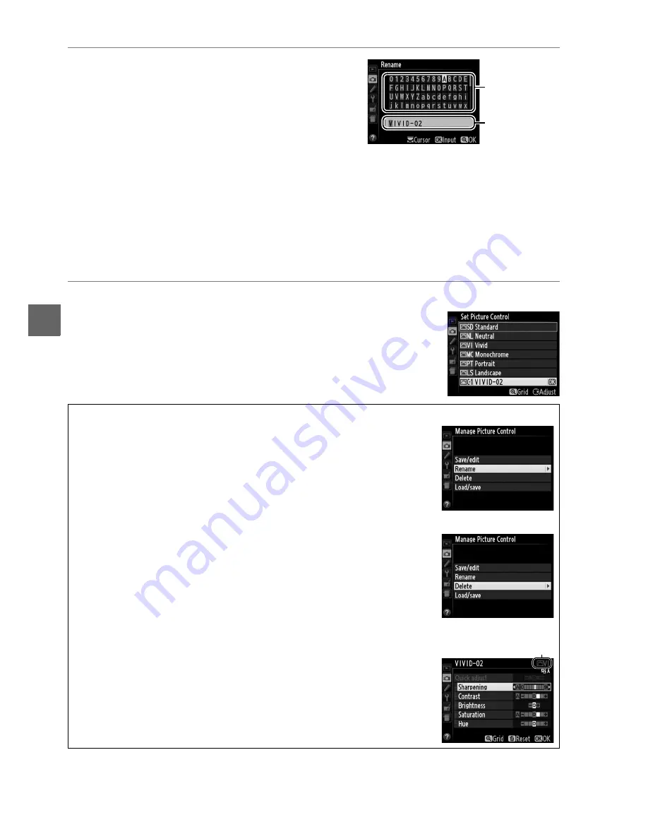 Nikon D5100 User Manual Download Page 203