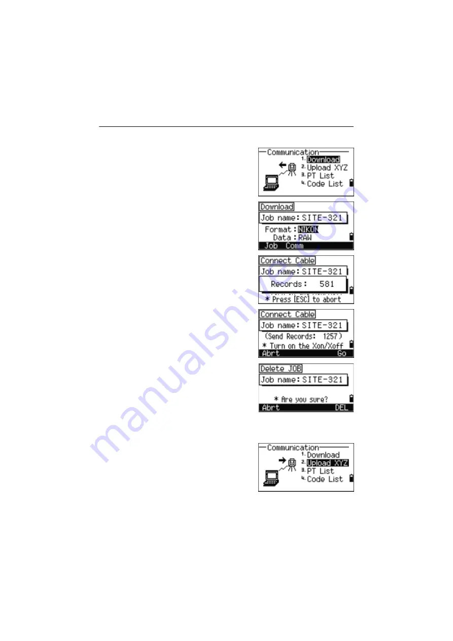 Nikon DTM-302 Series Instruction Manual Download Page 169