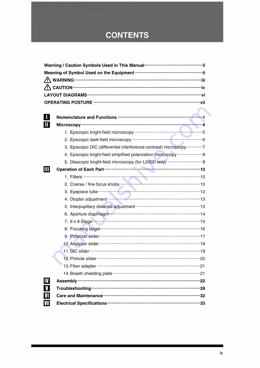 Nikon Eclipse L200 Instructions Manual Download Page 10