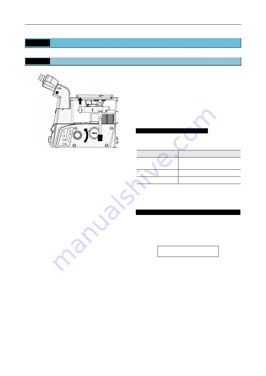 Nikon Eclipse Ti-E Instructions Manual Download Page 72