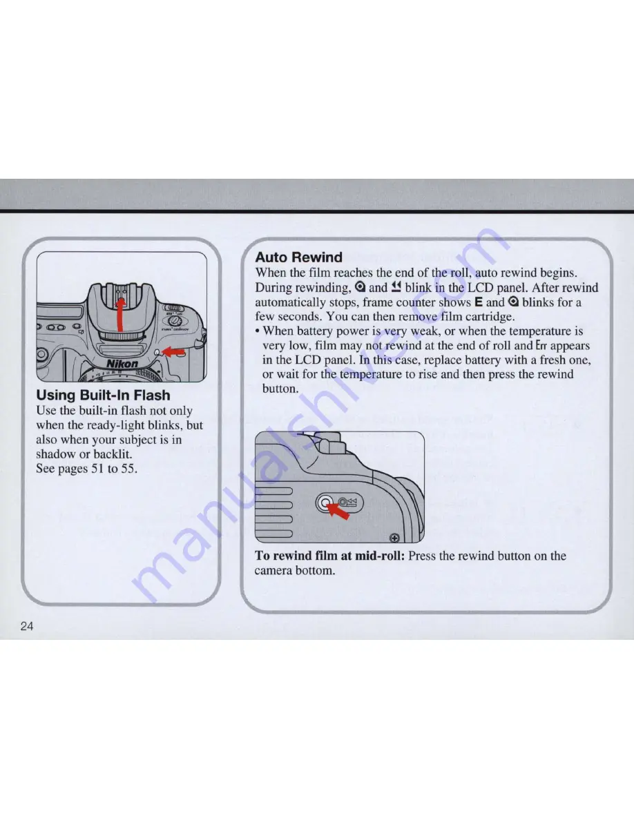 Nikon F50 Instruction Manual Download Page 24