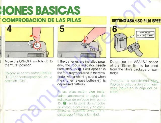 Nikon L35 AF Instruction Sheet Download Page 11