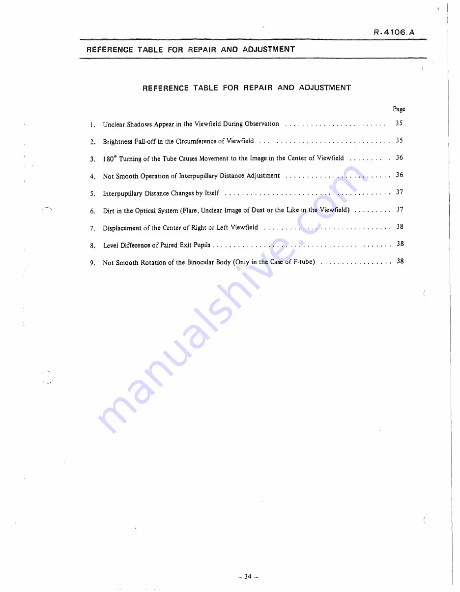 Nikon Labophot Repair Manual Download Page 104