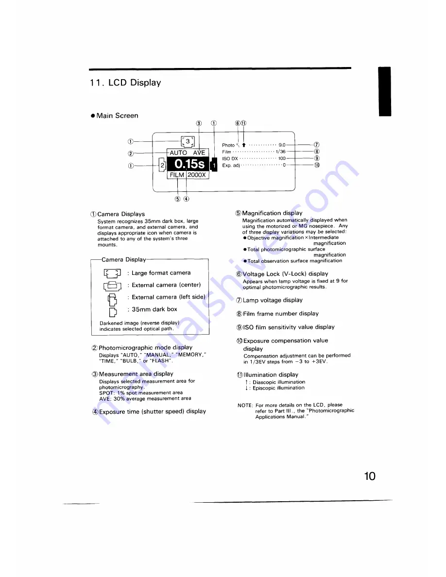 Nikon Microphot-FXA Operation Manual Download Page 15